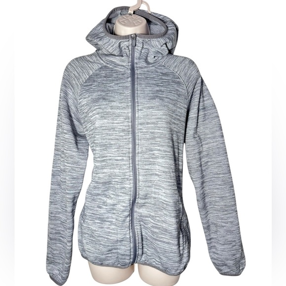 Merrell Jacket Womens Gorpcore Gray Sweatshirt Hoodie Fullzip fleece XL - Picture 1 of 13